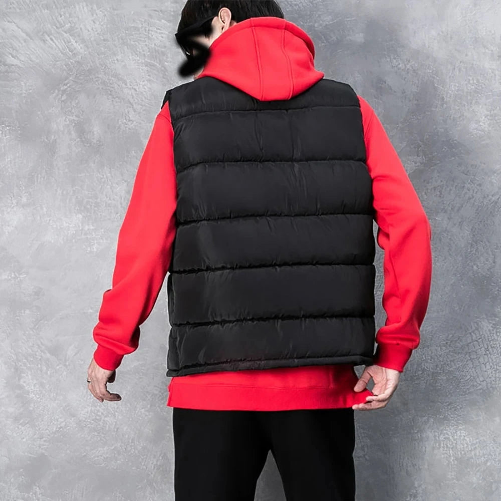 Men’s Classic Stand-Up Collar Vest.
