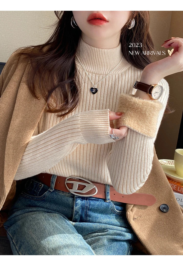 Chic and Cozy Knit Turtleneck.