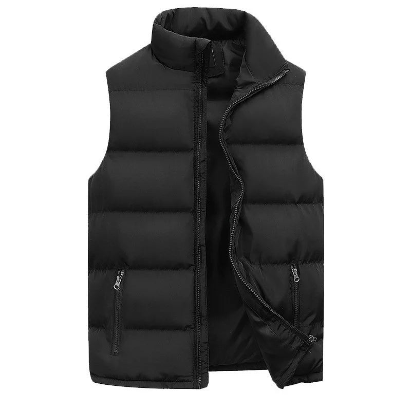 Men’s Classic Stand-Up Collar Vest.