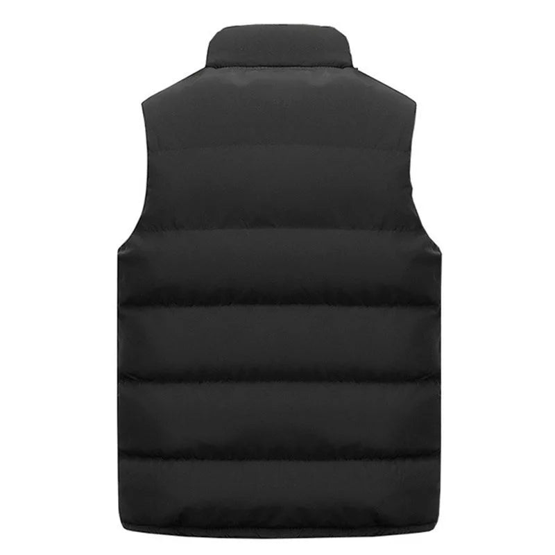 Men’s Classic Stand-Up Collar Vest.