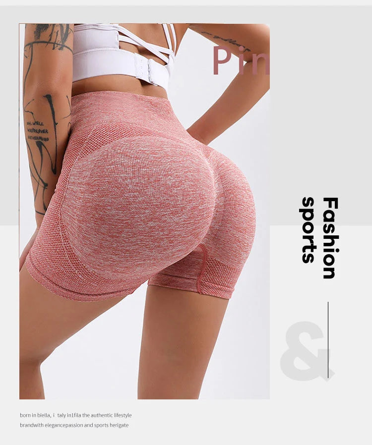 SculptFlex High-Waist Booty Shorts.