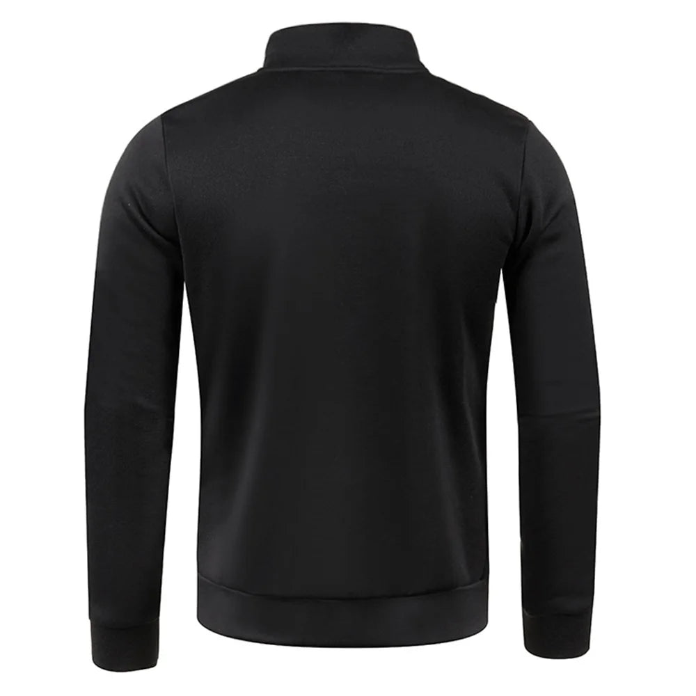 Men’s Half Zip Turtleneck Sweatshirt.