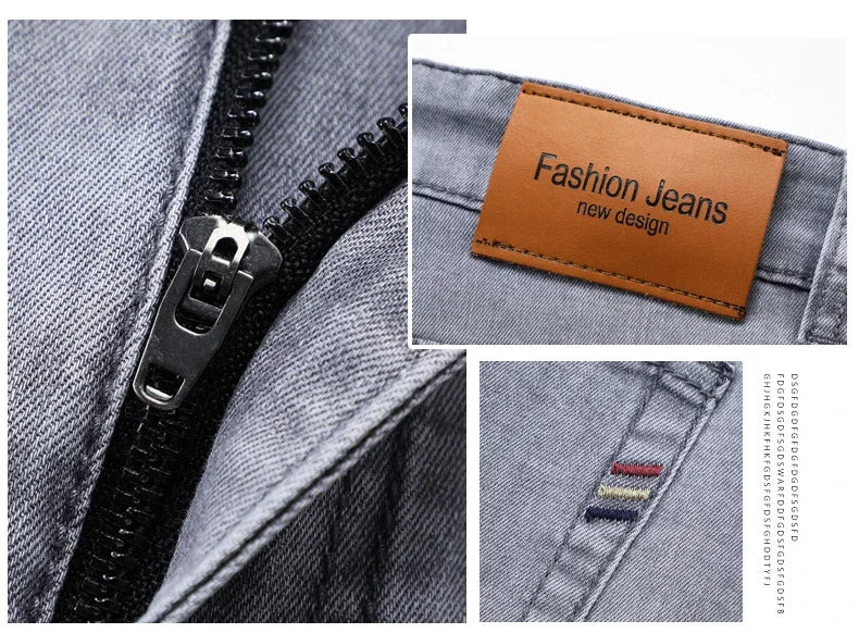 Men’s Classic Straight Fit Cotton Jeans.