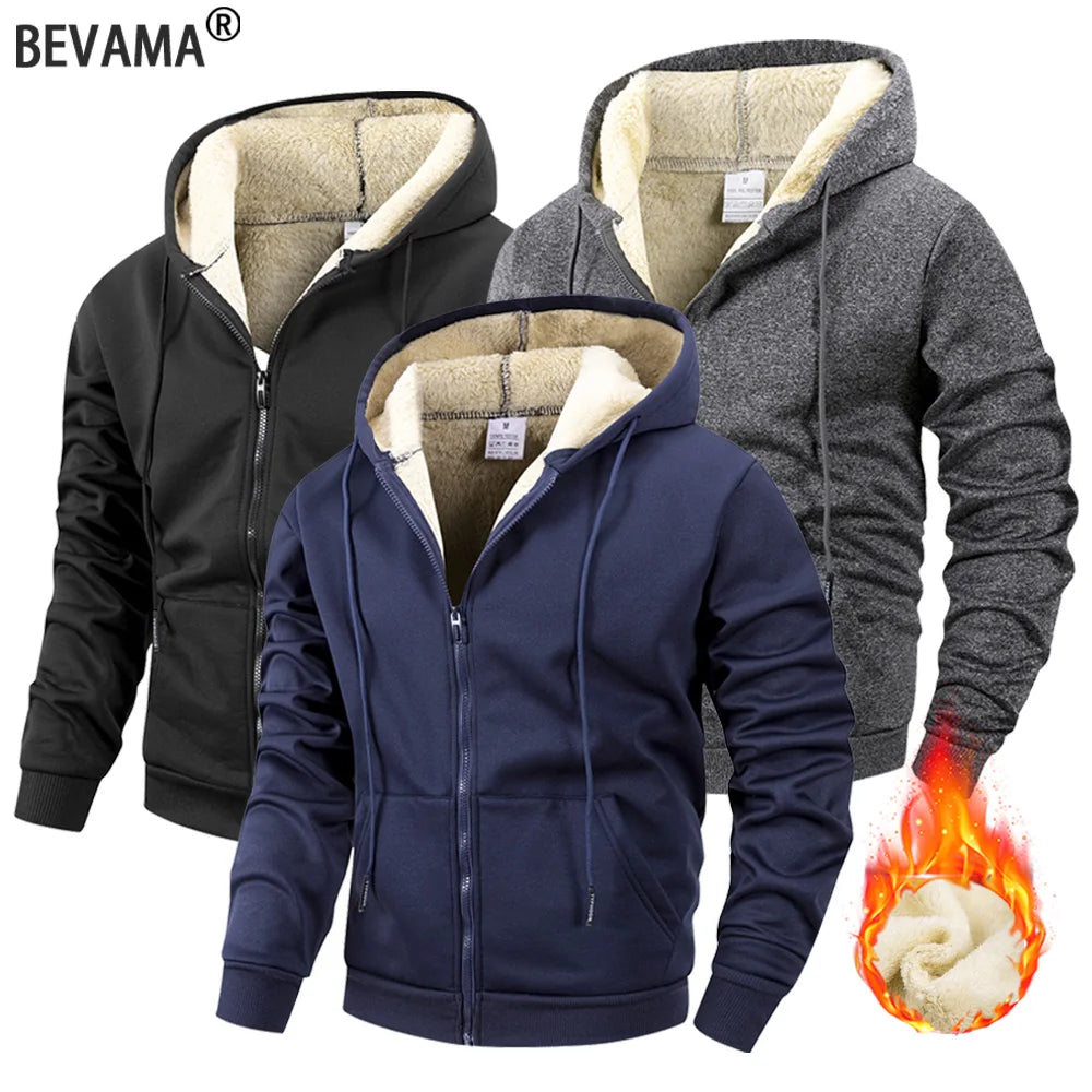WinterCore Casual Hooded Sweatshirt.