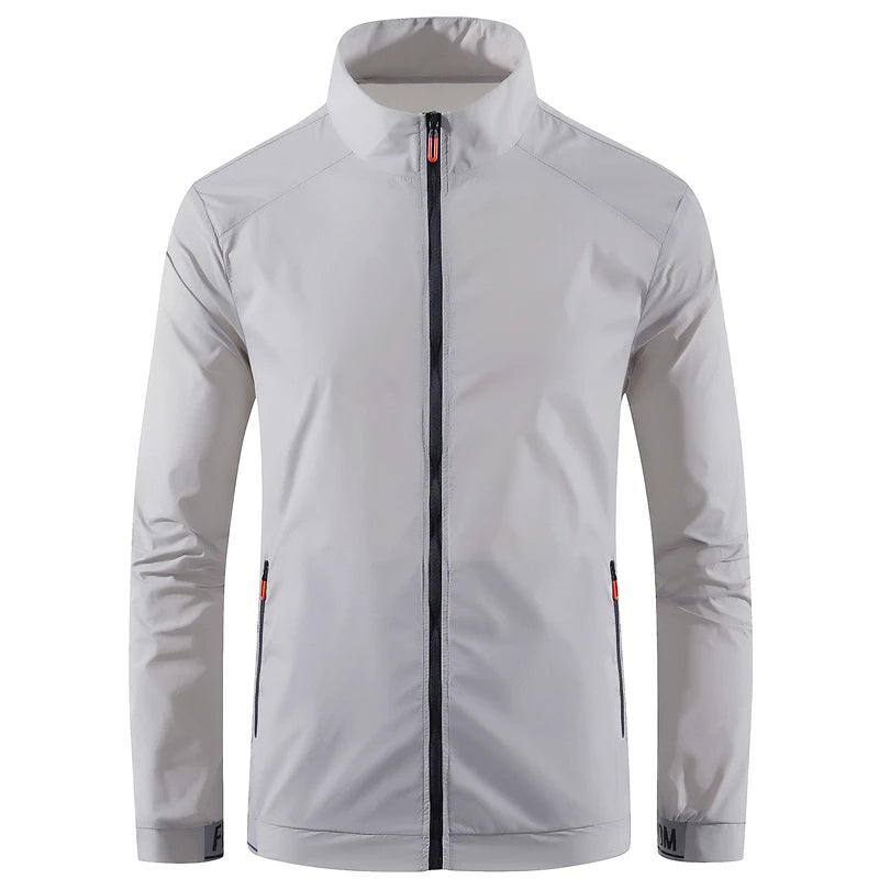 Men’s Fashionable Ice Silk Sun Protection Jacket.
