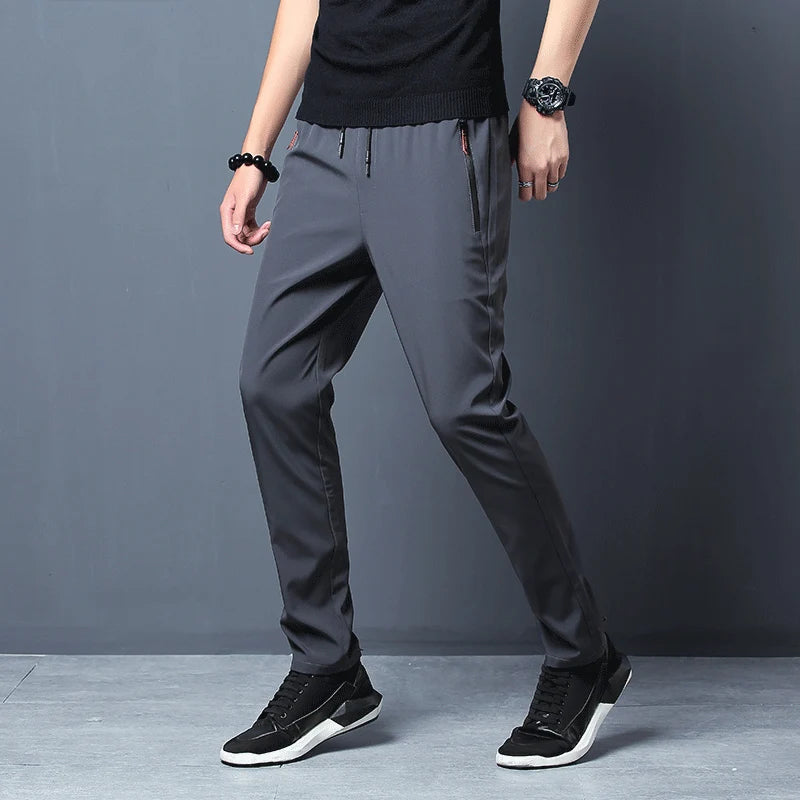 Ice Silk Breathable Joggers for Men.