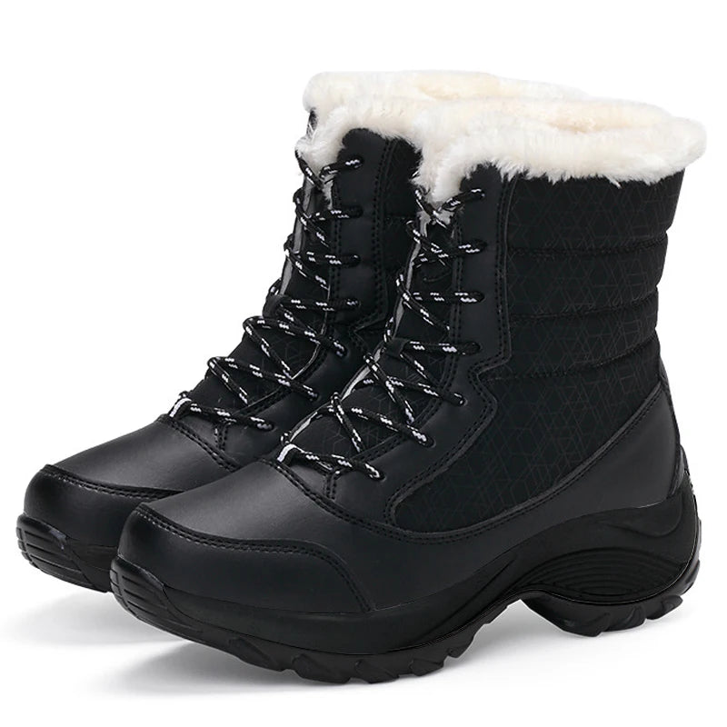 CrystalStep Fur Boots .