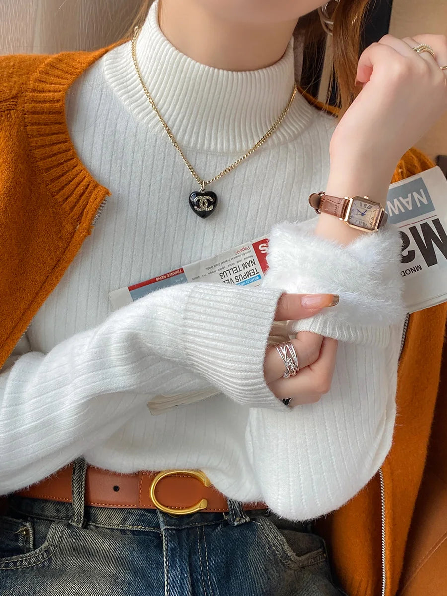 Chic and Cozy Knit Turtleneck.