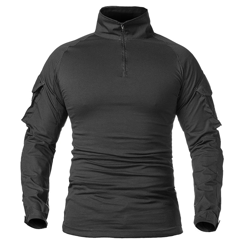 Men’s Elite Tactical Combat Long Sleeve Shirt.