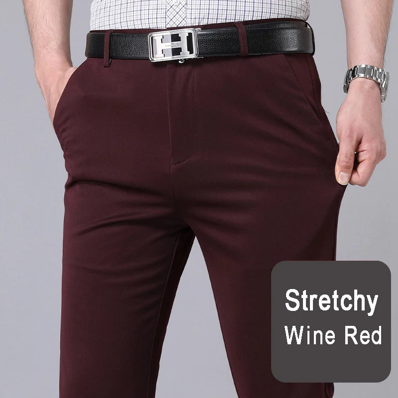 Men’s Flexible Smart Work Pants.