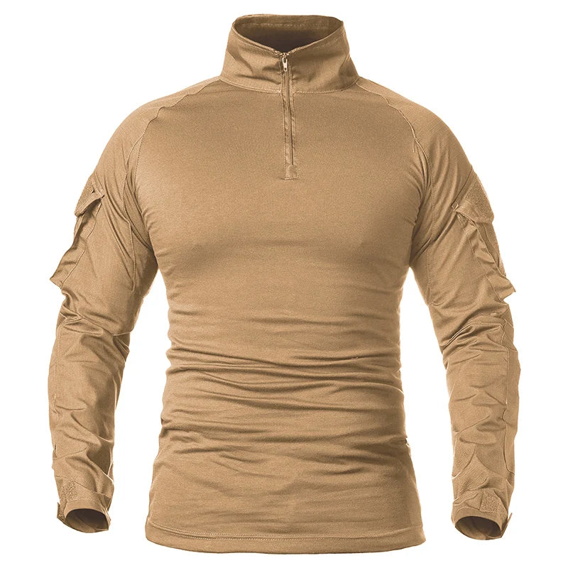 Men’s Elite Tactical Combat Long Sleeve Shirt.