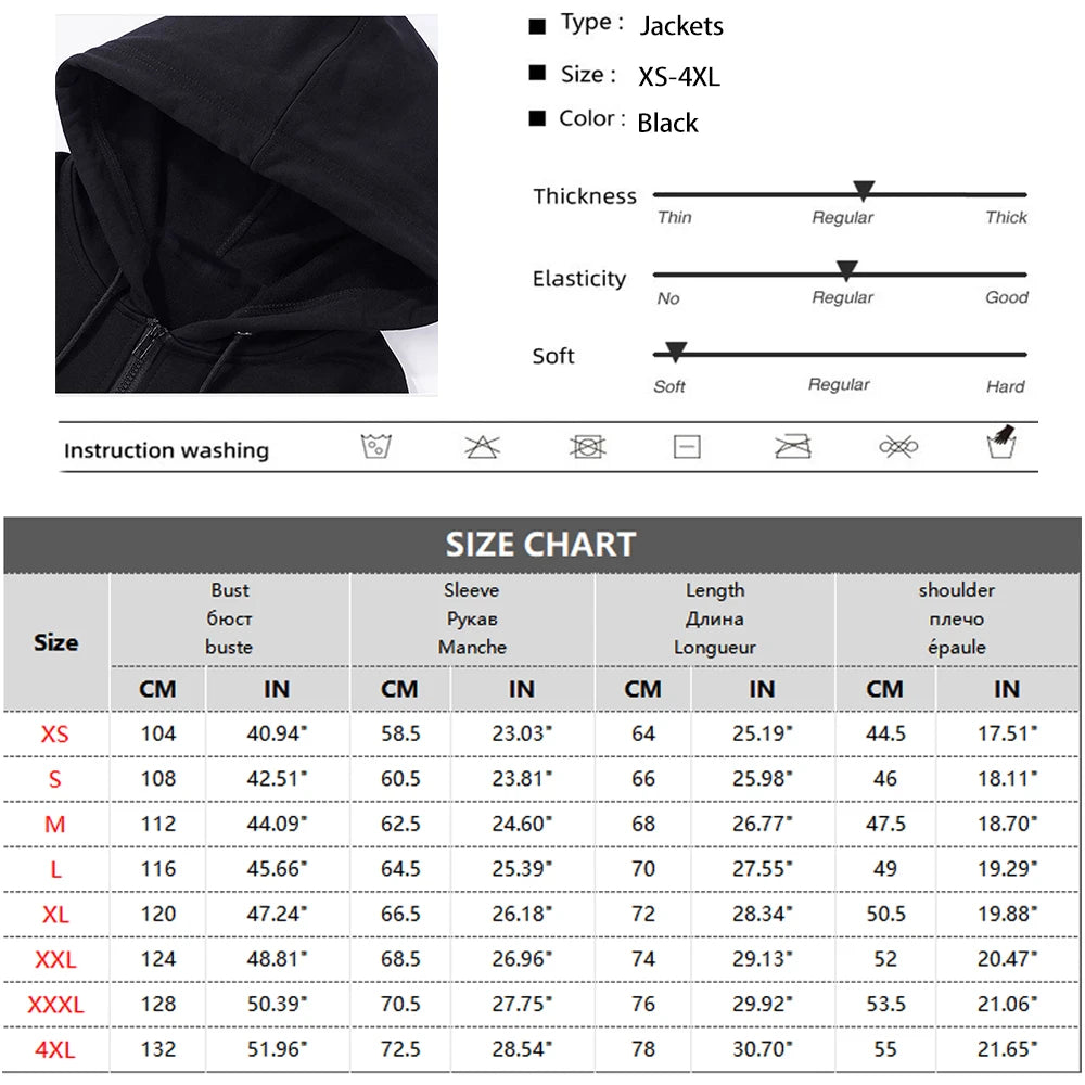 ActiveLine Men's Fitted Hoodie.