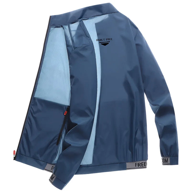 Men’s Fashionable Ice Silk Sun Protection Jacket.