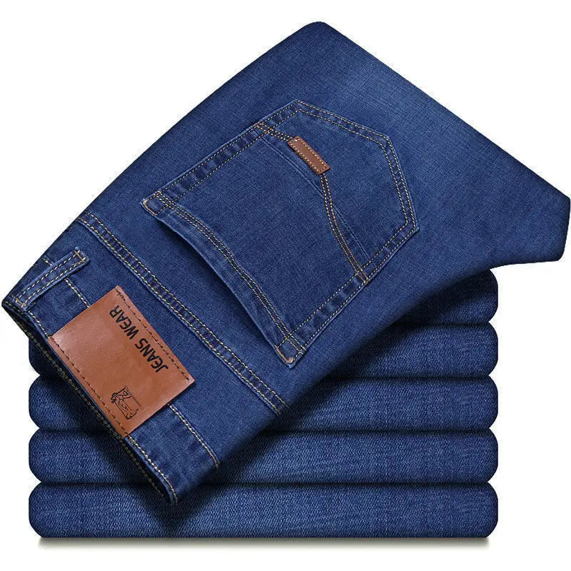 Men’s Tailored Fit Casual Denim Pants.