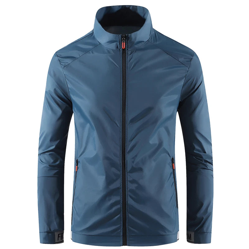 Men’s Fashionable Ice Silk Sun Protection Jacket.