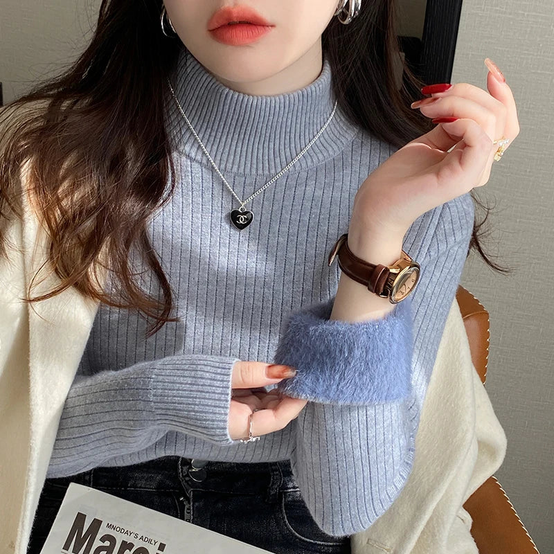 Chic and Cozy Knit Turtleneck.