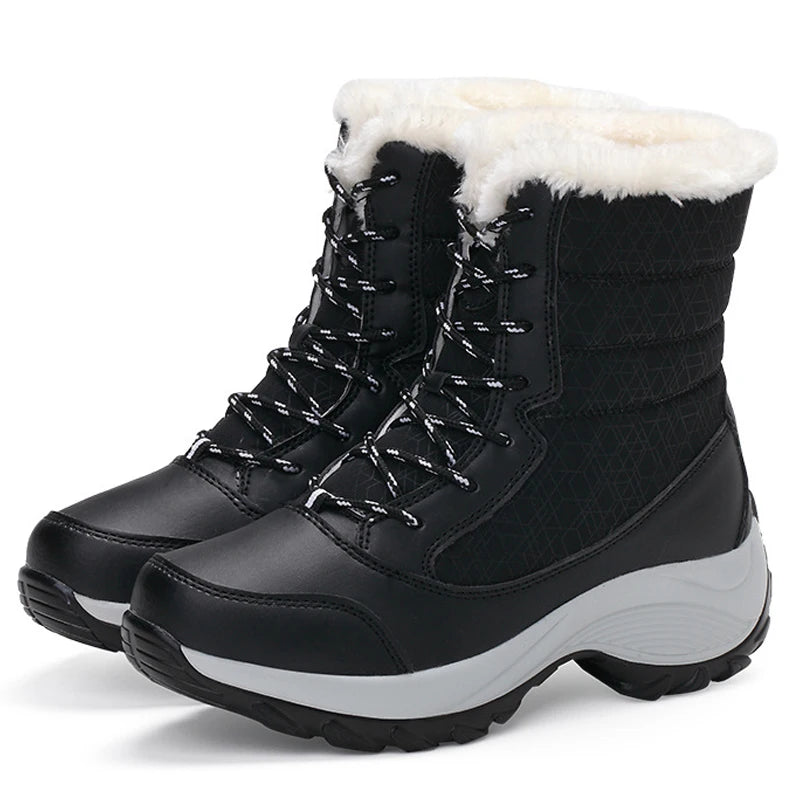 CrystalStep Fur Boots .