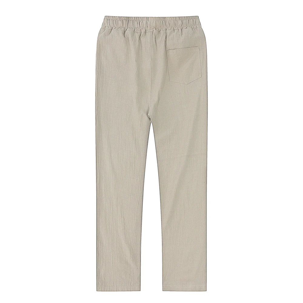 Men’s Autumn Casual Linen Pants.
