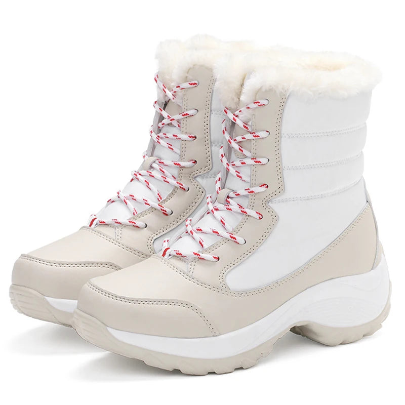 CrystalStep Fur Boots .