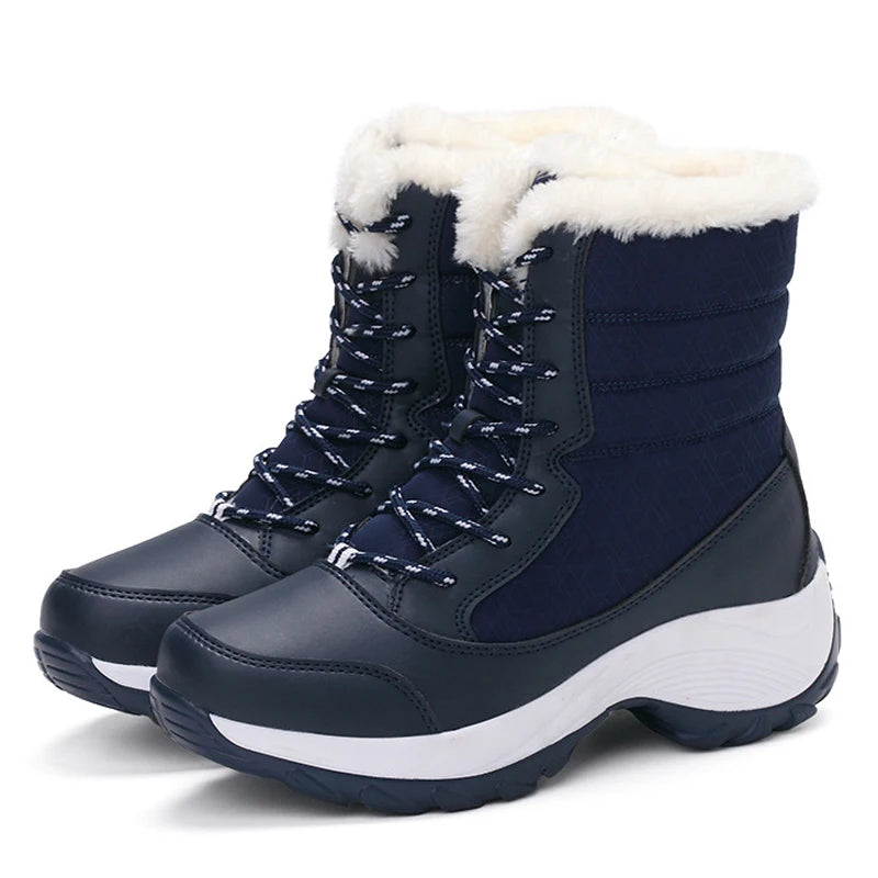 CrystalStep Fur Boots .