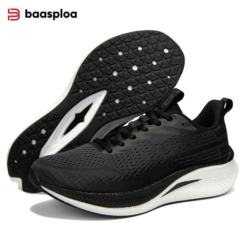 SpeedCushion Breathable Running Shoes.
