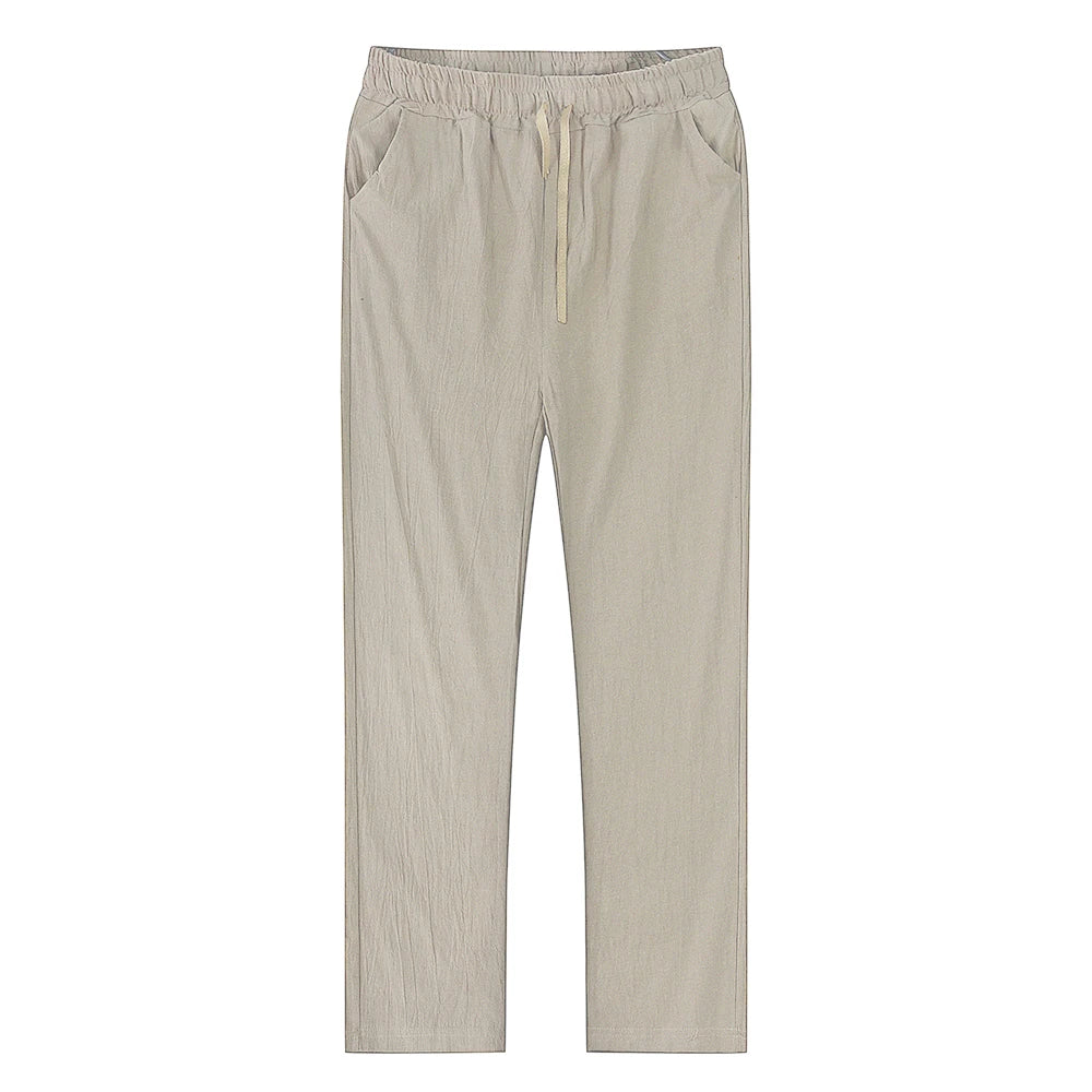 Men’s Autumn Casual Linen Pants.