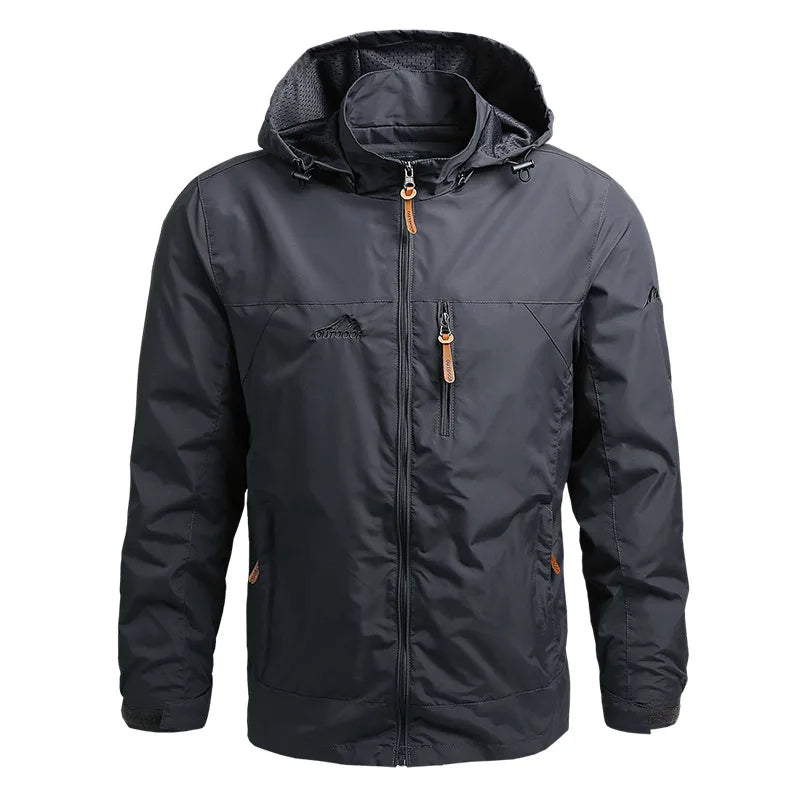 Men’s European Style Tactical Windbreaker.