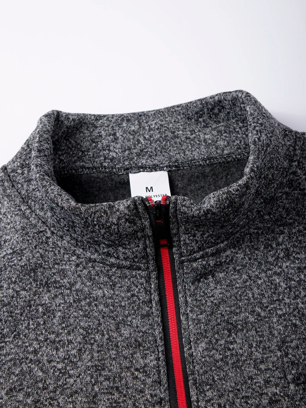 Men’s Half Zip Turtleneck Sweatshirt.