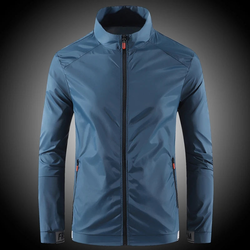 Men’s Fashionable Ice Silk Sun Protection Jacket.