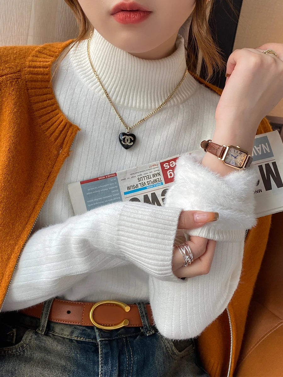 Chic and Cozy Knit Turtleneck.
