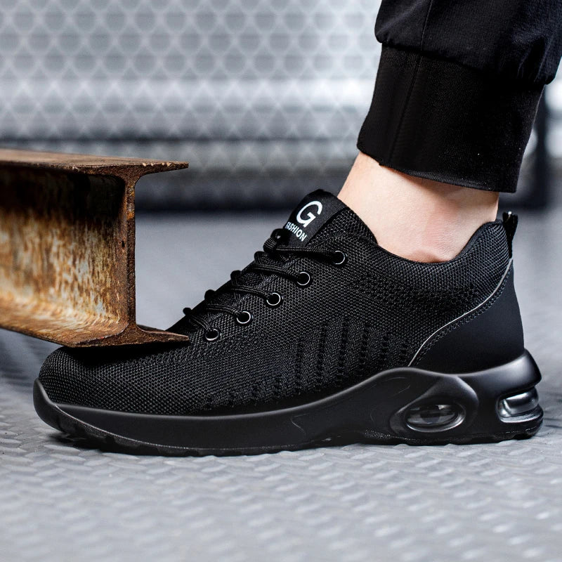 IronGuard Steel Toe Safety Sneakers.
