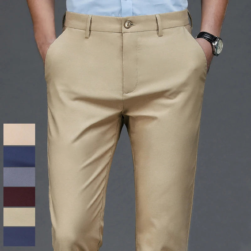 Men’s Flexible Smart Work Pants.