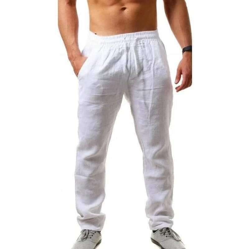 Men’s Autumn Casual Linen Pants.