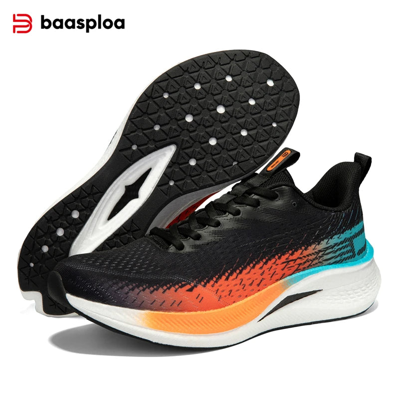 SpeedCushion Breathable Running Shoes.