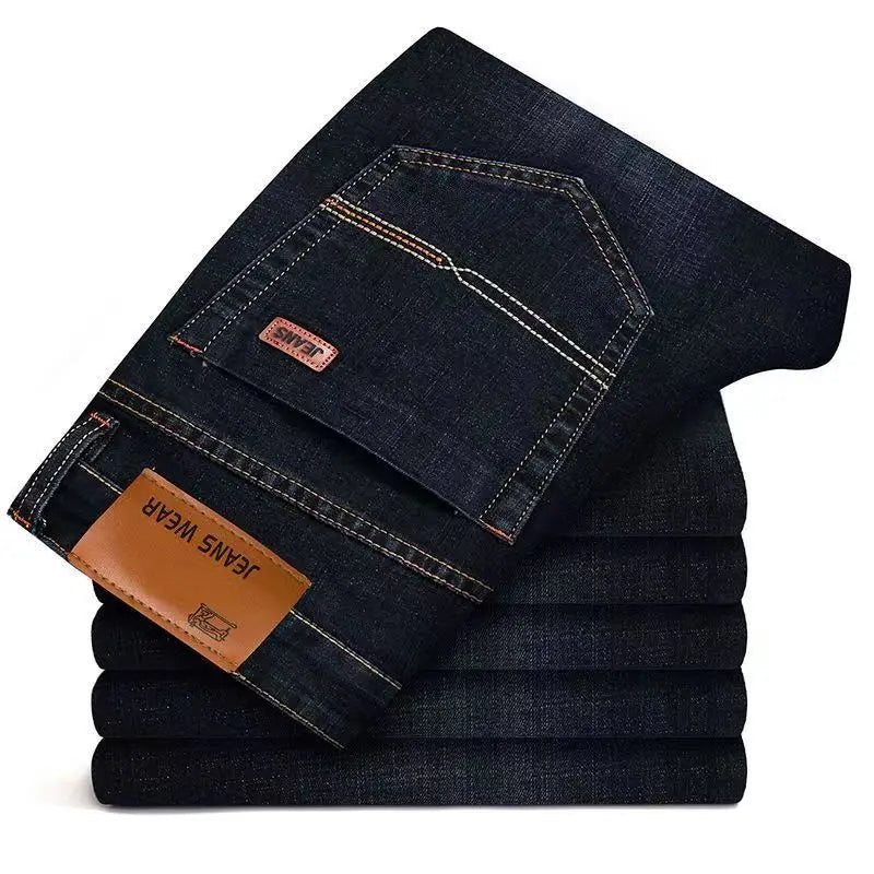 Men’s Tailored Fit Casual Denim Pants.