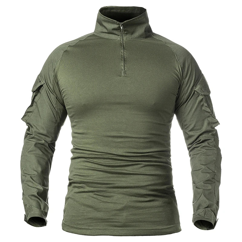 Men’s Elite Tactical Combat Long Sleeve Shirt.