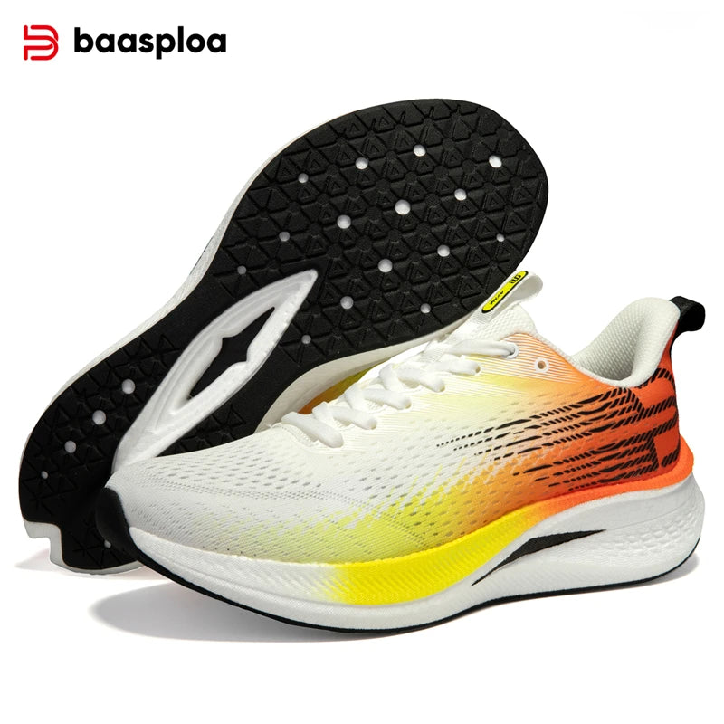 SpeedCushion Breathable Running Shoes.