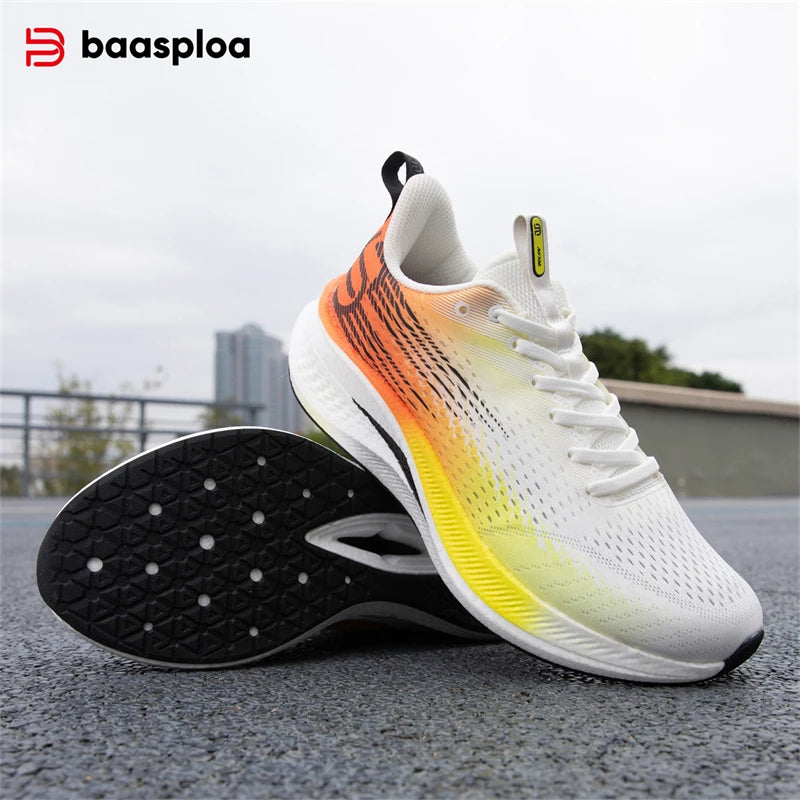 SpeedCushion Breathable Running Shoes.