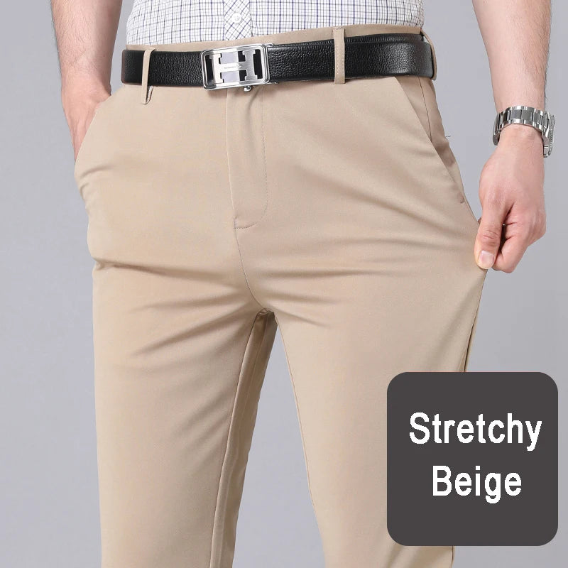 Men’s Flexible Smart Work Pants.