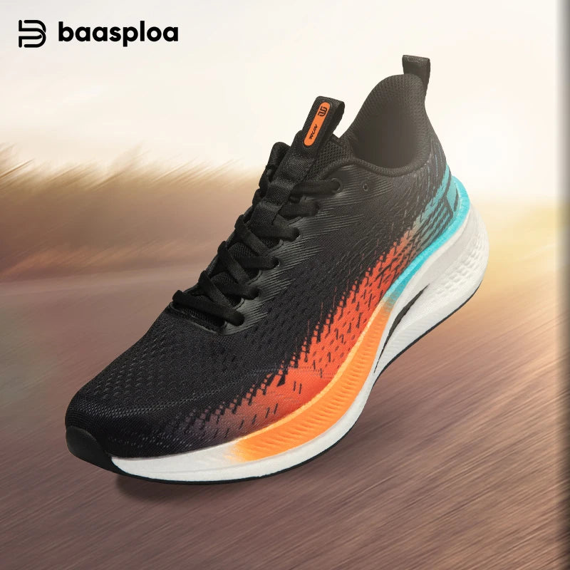 SpeedCushion Breathable Running Shoes.