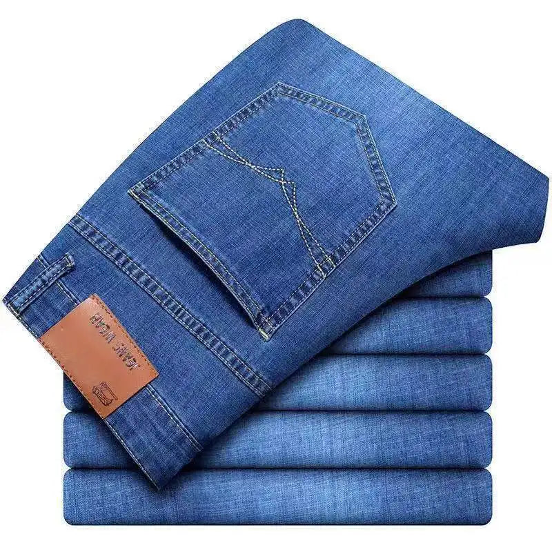 Men’s Tailored Fit Casual Denim Pants.