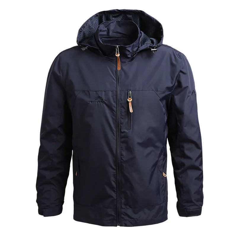 Men’s European Style Tactical Windbreaker.