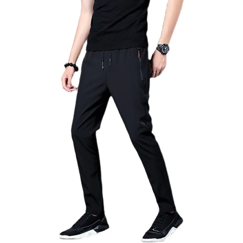 Ice Silk Breathable Joggers for Men.